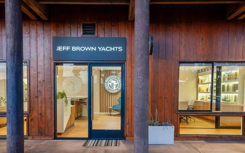 Jeff Brown Yachts office